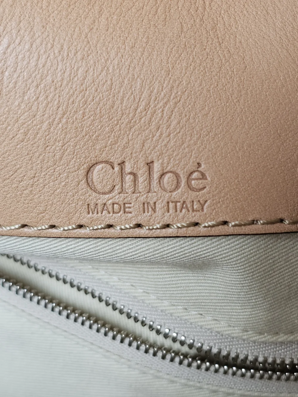 Chloe Vintage Y2K Edith Tan Leather Satchel Bag Purse Oblong Designer Handbag